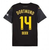 Maglie da calcio Borussia Dortmund Maximilian Beier #14 Seconda Maglia 2024-25 Manica Corta